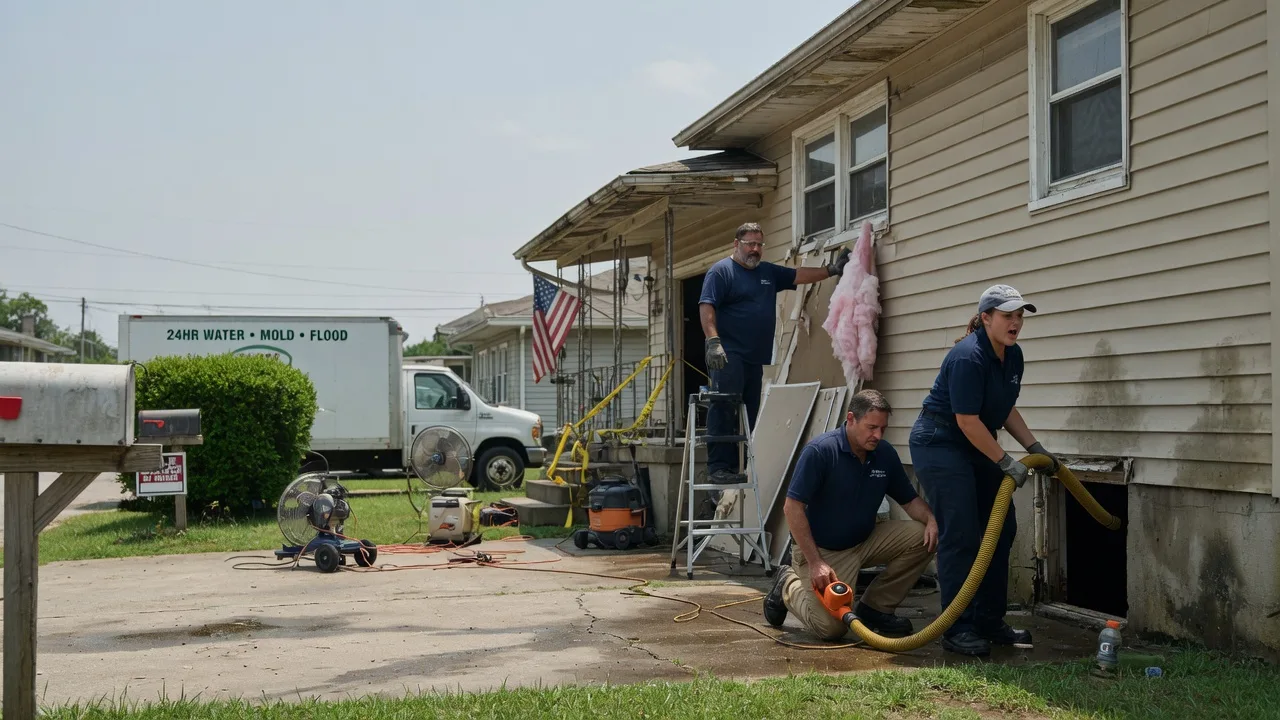 Water Damage Repair in Harrogate, TN near me